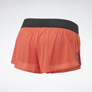 Spodenki Damskie Reebok United by Fitness MyoKnit Pomarańczowe/Czerwone PL 40PUCAZ